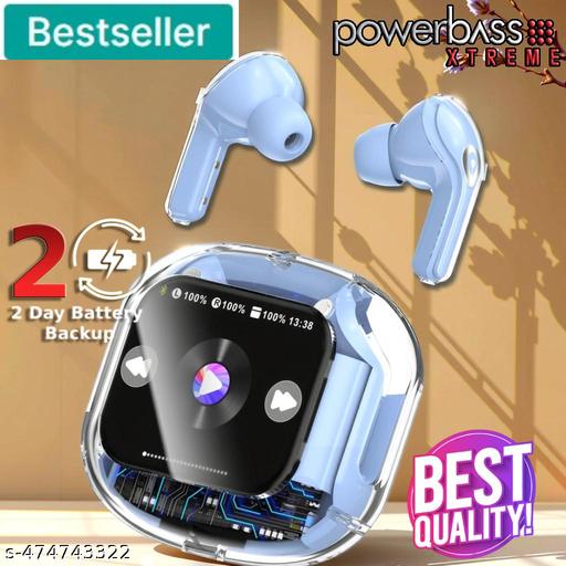 Ultrapods LCD Screen Earbuds 12 hours playtime bluetooth wireless headphones earphone bluetooth headset