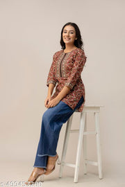 Vibrant Mustard: Fresh & Trendy Short Kurti Styles || Short Kurta For Women || Office Wear Kurta || Short Kurti ||