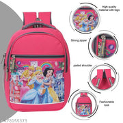 Good Quality Waterproof School bag Barbie And lunch bag Class (Nursery to 1st std)