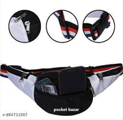 Pocket Bazar Waist Pouch for Men & Women | 5 Zipper | Outdoor Travel