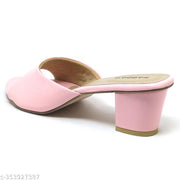 Orally Casual Block Heel Slipper For Women And Girl
