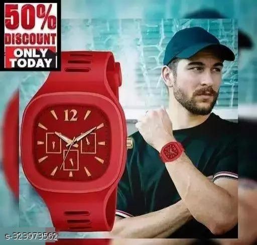 Square Dail Stylish Special Design Gents Best Fashion Quarts Watch Analog Trending Kids Watch Stylish 2023 New Generation Stylish Analog Watch Analog Watch - For Boys