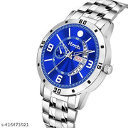 HMTR BLUE DAY AND DATE WORKING ANALOG WATCH FOR MEN AND BOYS
