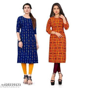 Festive and daily wear kurti for women-Combo piece_2