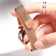 Chakra Analog fancy looking latest designed Black Dial Magnet Black Watch for Women or Girls and Watch for Girls or Women