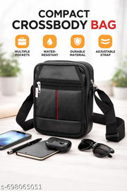 veekay-Crossbody  Messenger Sling Bags For Men's & Women's || Office College & Travel Using One