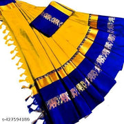 Hathi Design Silk Saree (Hathi Saree)