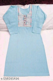 Stylish Embroidery Kurti Combo Of 2