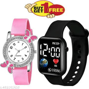 NEW ARRIVAL WATCH COMBO FOR BOYS & GIRLS | BUY 1 GET 1 FREE DIGITAL WATCH FOR KIDS | HIGH QUALITY WATCH FOR KIDS | NEW DESIGN FOR KIDS