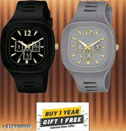 Casual look Unique Design Dial WATCH FOR BOYS MILOR White Analog  Combo Watch - For Men & Women