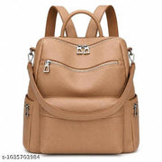 Leather Backpack for Women Elegants Backpack Purse Ladies Leather Shoulder Fitting Rakhi Gift for Sister, Mother Bhabhi