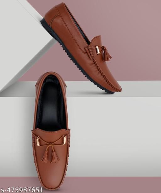 Faux leather loafers shoes for boys and men | Casual formal shoes officewear
