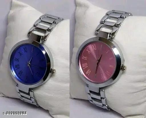 Attractive Solid Metal Analog Watches combo for Women Analog Watches for Girls