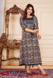 Trendy Embroidered women Anarkali kurta