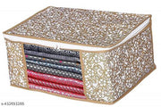 GARMENT COVER CLOTHES COVER SAREE COVER STORAGE ORGANIZER CLOTH STORAGE BOX FOLDABLE CLOTH STORAGE BOX SAREE BAGS SAREE PACKING PACKET PACK OF 8