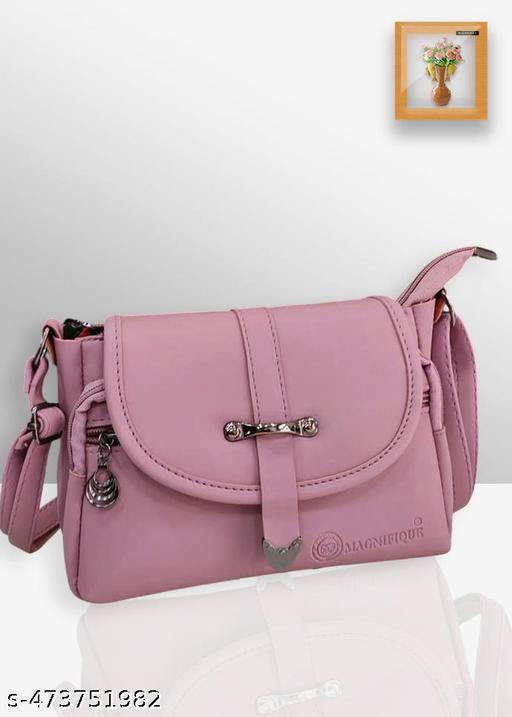 Magnifique Lavendar Sling Bag - Sleek, Stylish, and Functional