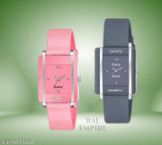 Women Analog Watches square Dial Watch combo Pack Of3