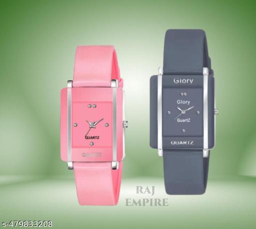 Women Analog Watches square Dial Watch combo Pack Of3