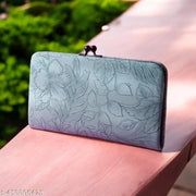 Fantastiqo Embossed Floral Clutch for Women - Elegant and Timeless Trendy