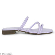 Striped Flat Sandals for Casual and Daily Wear