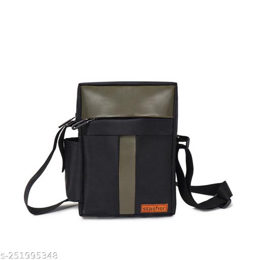 Stasher Stylish Crossbody Messenger Sling Bag for Men Women