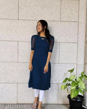 sequineed kurti