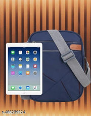 Nylon  Sling Cross Body Travel Office Nylon Padded Cross Body Messenger Sling Bag Travel Office One Side Shoulder Bag For Men Women Messenger Bag  Neavy Blue  Pack 1