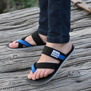 Birde BRD-799-BRD-729 Navy Rexine Flip Flops For Men Combo Pack of 2