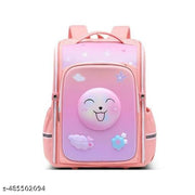 LATIQ MART Kids Cartoon School Bag Astronaut Design Nursery Cute Stylish Birthday Gift Waterproof Backpack Breathable Tuition Shoulder Bags for Girls And Boys 6-12 Years