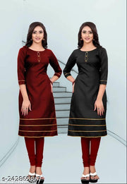 Women's Layri Kurta Rayon Lace Border Kurti | "Fusion Kurtas," "Printed Kurtis," "Embroidered Kurtas," and "Cotton Kurtis," "Traditional Kurtis," "Women's Kurtis," "Women's Kurtas," "Kurti under 200", "Combo Kurti",