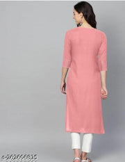 Amazing CN Latest Fashion Women's Solid Flared Kurti