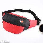 ZnW Black/Red Waist Bag,Chest Bag,Fanny Bag,Fanny Pack Waist bag/Chest bag/Fanny Bag