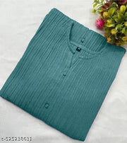 Trendy Fancy Sensational Kurti for Girls & Women - Stylish & Comfortable Ethnic -Every day Ethnic Wear-Comfortable And Style