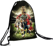 Havencraft Printed Drawstring Backpack Dori Bag Small Bag Gym Bag for Everyday Use 12L Backpack