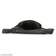 Latest Unisex Genuine Leather Waist Pouch Bag with Adjustable Length Leather Waist/Fanny Bag