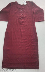 CHIKKEN-KURTI-MARUN