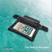 Waterproof Pouch Dry Bag with Strap: Keep Your Valuables Safe and Dry (Dark Black)