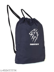 Sabertooth leo Drawstring Bag, Daypack, Backpack, College bags, Office bags, For Men and Women 18 Liters