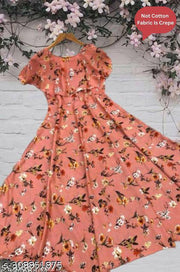 Polyster/Crepe fabric-kurtis