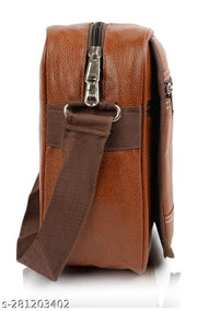 Casual Crossbody Synthetic Leather Men Sling Bag/Shoulder Bag for Men/Travel Bag/Cross Body Bag/Office Business Bag/Messenger Bag/Stylish Sling Bag for Men