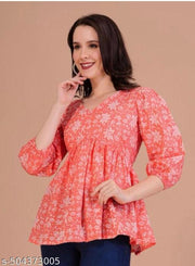 cotton printed kurti