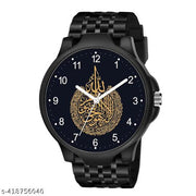 KINGLAND black Silicon Belt Watch For boys,Men