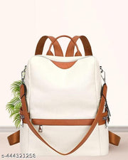 Bohobuzz Backpack Purse for Women Convertible Travel Vintage PU Leather Bag(Backpack,bag,backpack for women women bag fashion,stylish)