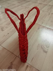Rosy Red Hand Held Bag