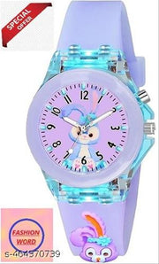 3D Cartoon Charecter Multi Colour Light Children Kids Watch for Boys Girls Analog Watch Boys Best Gift Baby Boys Girl Digital Watch for Kids Watch for 3+ to 11 Year Old boy Girl