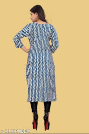 RADHE KRISHNA COMBO 3  WOMAN AMERICAN CREPE KURTI