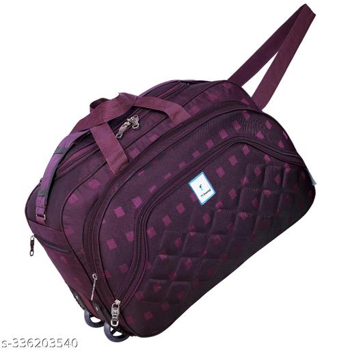 Frontsy Duffle Bag With Wheels Trolley Men and Women
