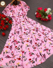 crepe kurtis