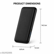 Portable Dual USB PowerBank with Micro USB Input – Compact Mobile Charging Backup