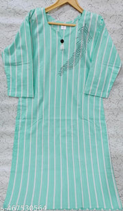 Khadi Cotton Kurti For Women